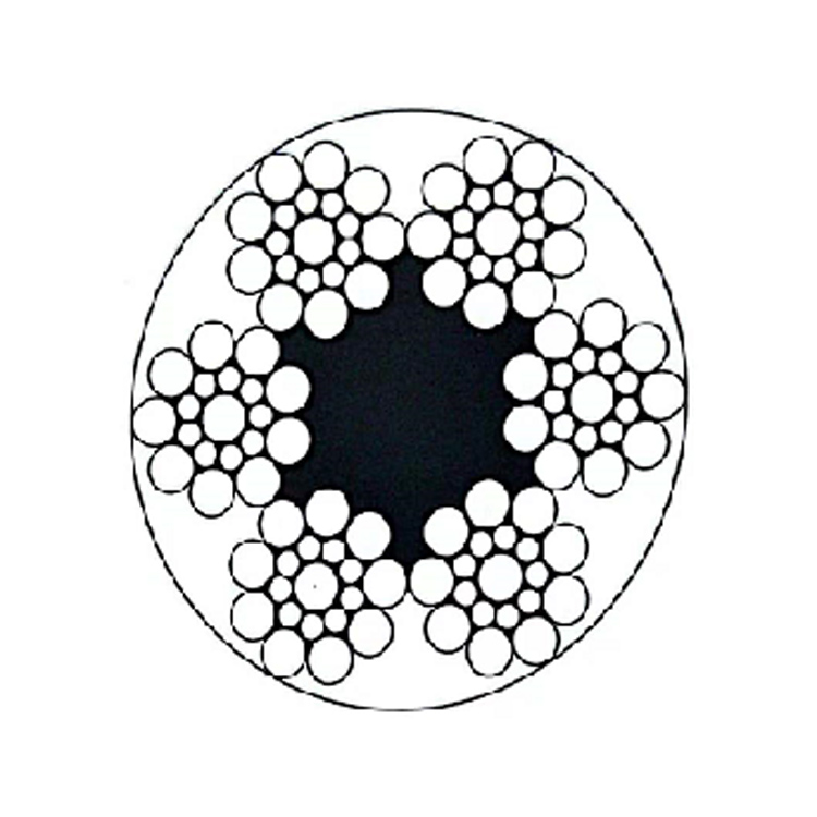  Стальной трос параллельной свивки