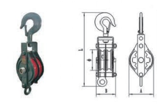 TYPE PULLEY BLOCK DOUBLE SHEAVE WITH HOOK(图1) image.png