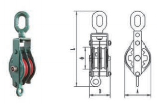 CLOSED TYPE PULLEY BLOCK DOUBLE SHEAVE WITH EYE(图1) image.png